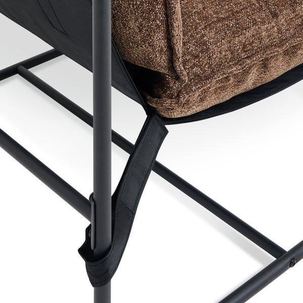 Porter Woven Fabric Chair - Brown 17767865