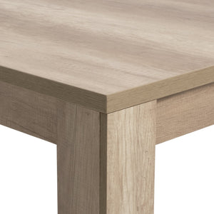 Preston wood effect dining table for kitchen or dining room