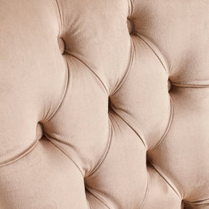 Princess Velvet Dining Chair - Taupe 17577969