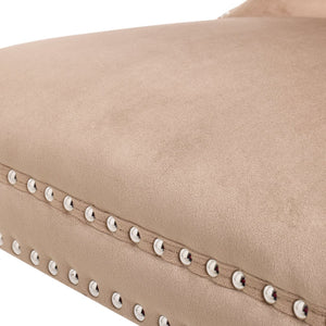Princess Velvet Dining Chair - Taupe 17577969