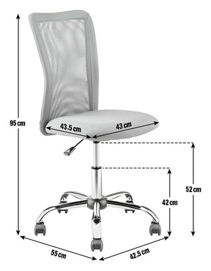 Reade Mesh Office Chair - Grey 18807827