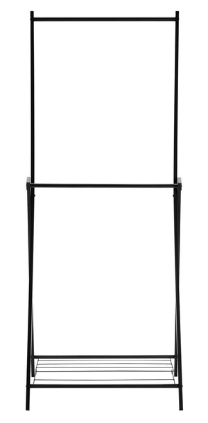 Reece Two Tier Rail with Shelf - Black 14090243