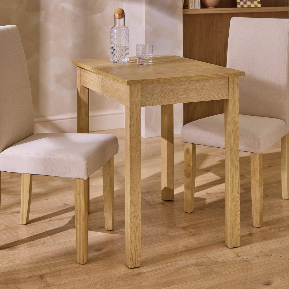 Sendi 2 Seater Dining Table - Natural 17999444