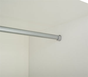 Seville 2 Door Open Shelf Wardrobe - White 17911972