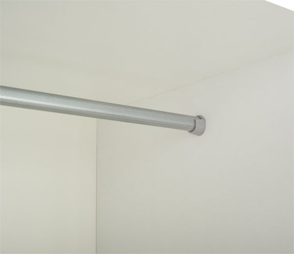 Seville 2 Door Open Shelf Wardrobe - White 17911972