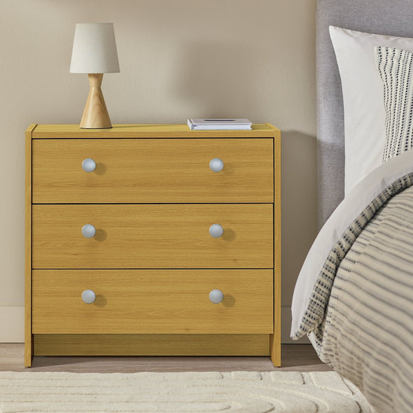 Seville 2 Piece 1 Door Wardrobe Set - Oak 14547026