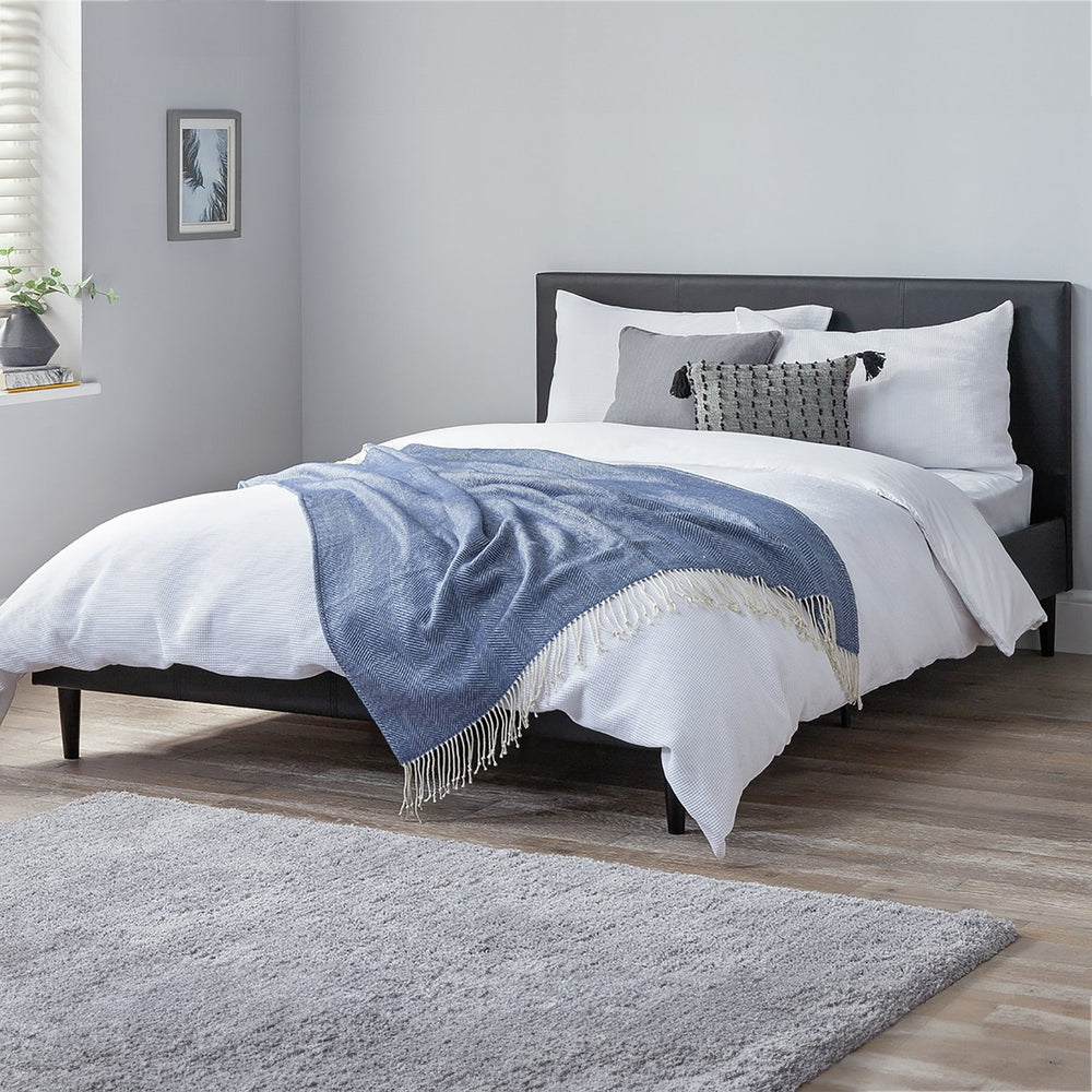 Skylar Double Bed Frame - Black 11259953