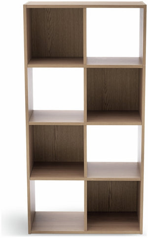 8 Cube Storage Unit - Oak Effect 17160998