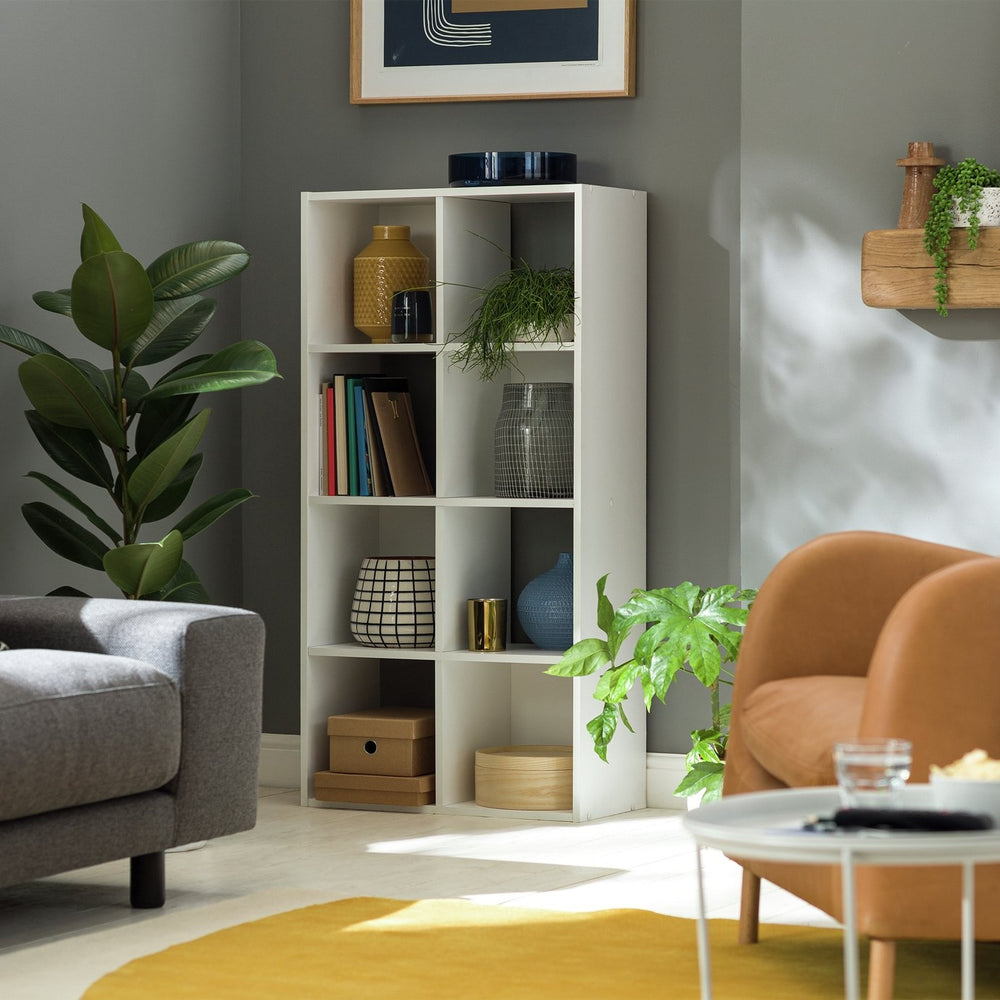 Squares 8 Cube Storage Unit - White 13130984