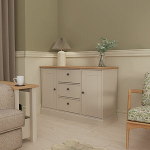 Winchester 2 Door 3 Drawer Sideboard - Natural 17917093