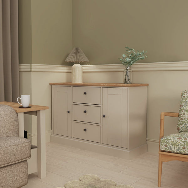 Winchester 2 Door 3 Drawer Sideboard - Natural 17917093