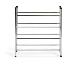 Yori 4 Shelf Extendable  Shoe Rack - Chrome 18759047