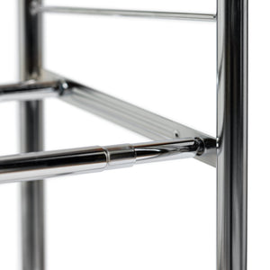 Yori 4 Shelf Extendable  Shoe Rack - Chrome 18759047