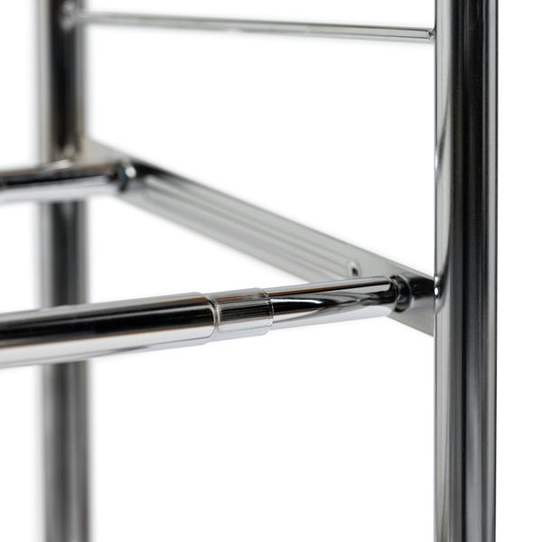 Yori 4 Shelf Extendable  Shoe Rack - Chrome 18759047