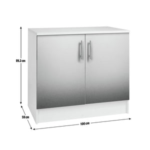 Athina 1000mm base unit grey 17634015