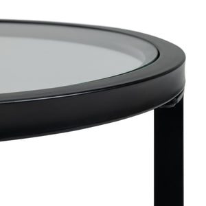 Boutique Nest of 2 Tables - Black 13289646