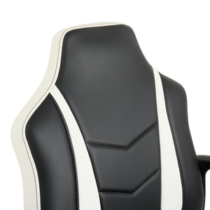 Faux Leather Gaming Chair - White 17652451