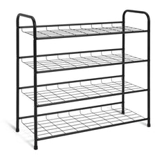 Home Jorn 4 Shelf Shoe Storage Rack - Black 15798946