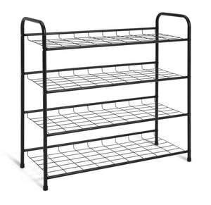 Home Jorn 4 Shelf Shoe Storage Rack - Black 15798946