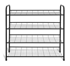 Home Jorn 4 Shelf Shoe Storage Rack - Black 15798946