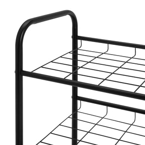 Home Jorn 4 Shelf Shoe Storage Rack - Black 15798946