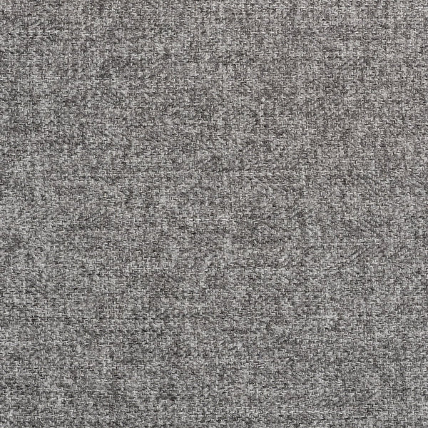 Pair of Tweed Fabric Dining Chairs - Grey 17359352