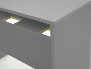 Pepper 1 Drawer Desk - Grey 19476264