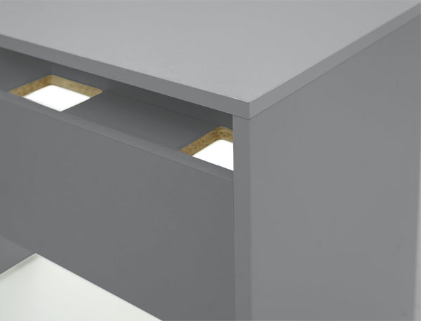 Pepper 1 Drawer Desk - Grey 19476264
