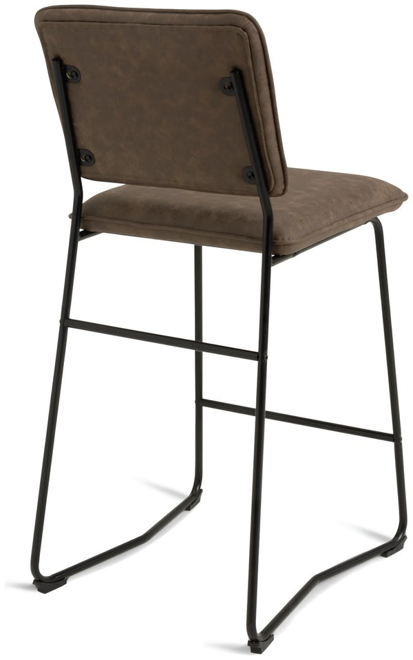 Argos Home Loft Living Bar Stool - Brown 12259471