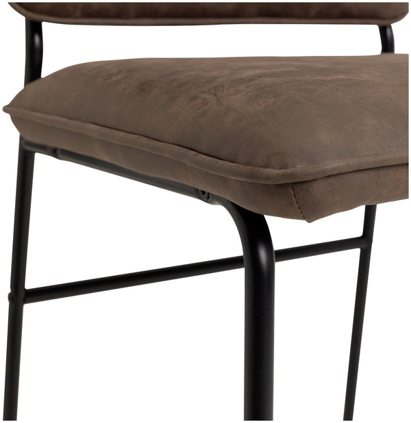 Argos Home Loft Living Bar Stool - Brown 12259471