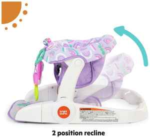 Bright Starts Learn to Sit Feeding Booster Seat – Purple 17261206