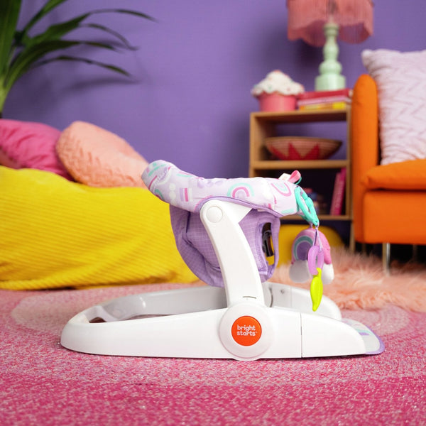 Bright Starts Learn to Sit Feeding Booster Seat – Purple 17261206