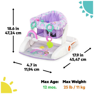 Bright Starts Learn to Sit Feeding Booster Seat – Purple 17261206