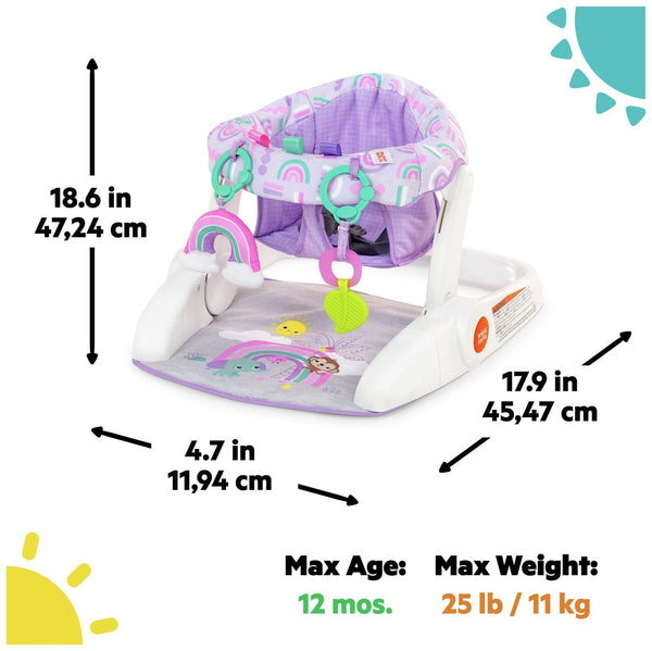 Bright Starts Learn to Sit Feeding Booster Seat – Purple 17261206