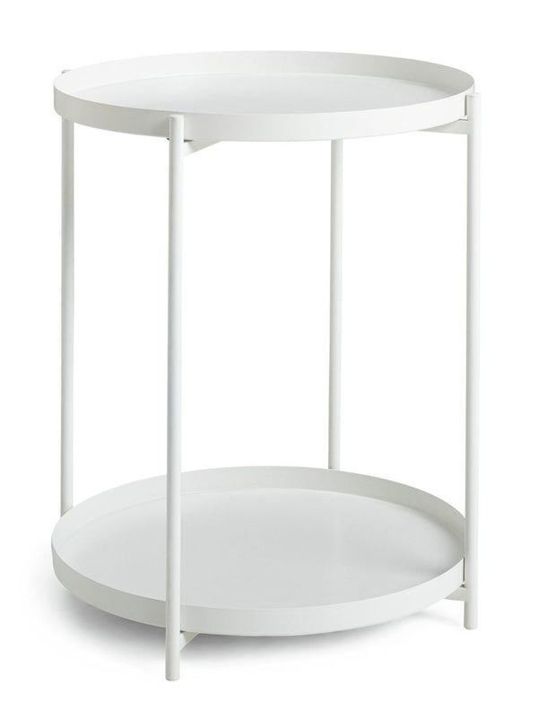 Habitat Rex Side Table - White 12725637