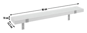 Loft Living 90cm Radiator Shelf - Oak 17085372