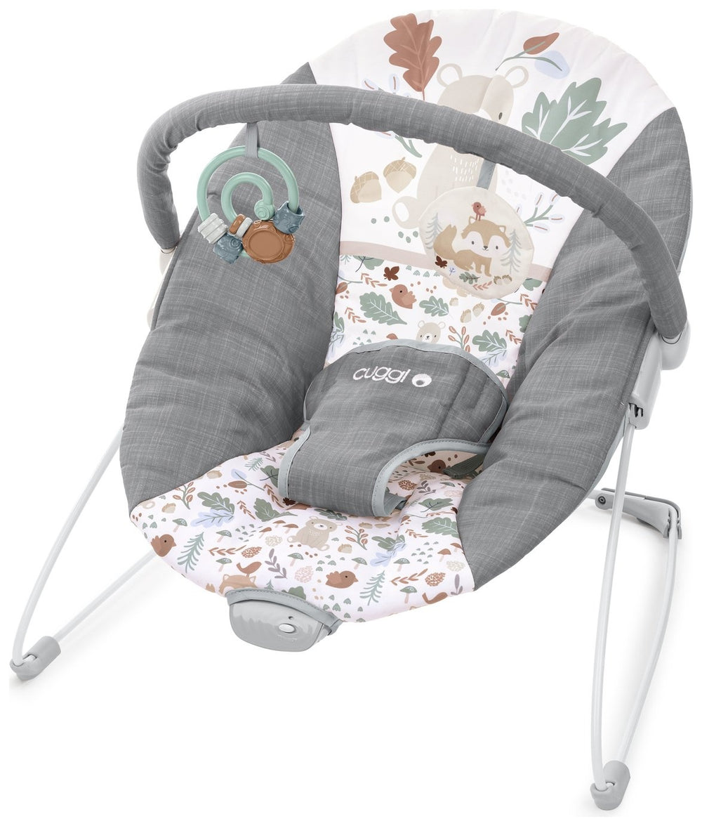 Cuggl Deluxe Baby Bouncer - Woodland 17316278