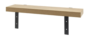 Loft Living 60cm Radiator Shelf - Oak 15664094