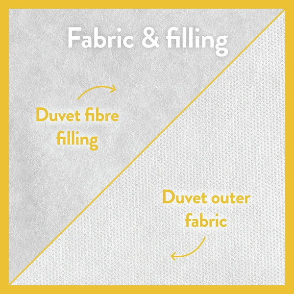 Dreamwell Light Weight 4.5 Tog Duvet - Single 12728823