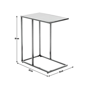 Loft Living C Shape End Table - Black 19410907