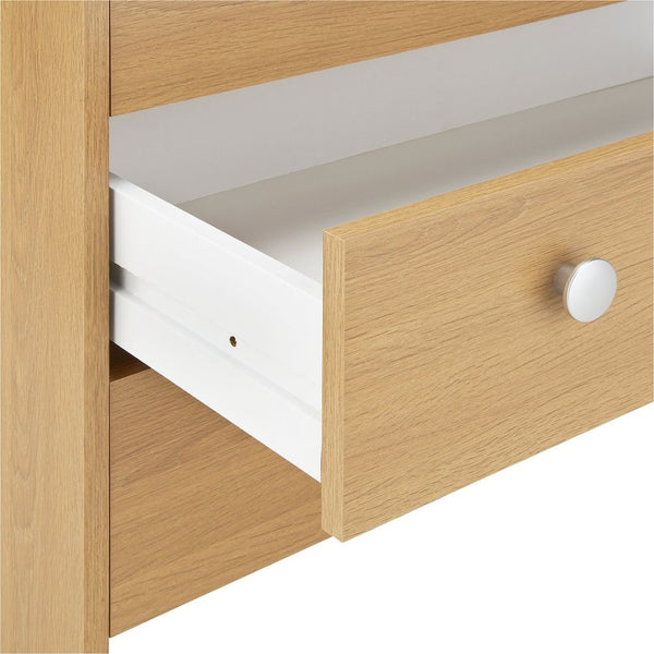 Seville 3 Drawer Chest of Drawers - Oak Effect 18861258