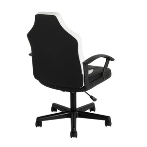 Faux Leather Gaming Chair - White 17652451