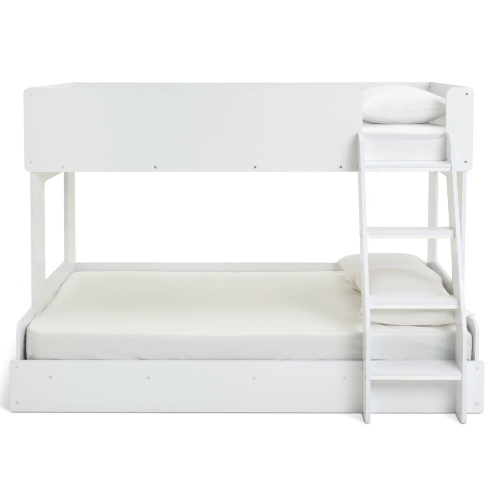 Habitat ultimate triple bunk dbl/sng white 12016731