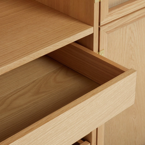 Habitat weston 2dr drw robe oak 17722927