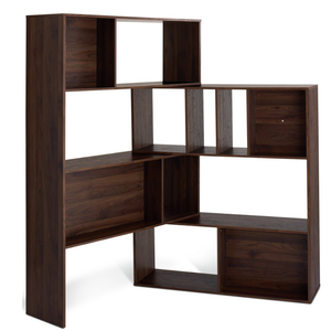 Habitat atwood extendable shelf unit walnut 17753824