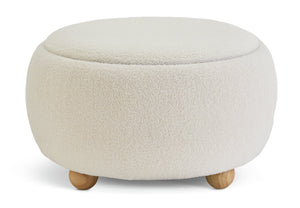 Habitat Adeline Round Coffee Table - Cream 14373843