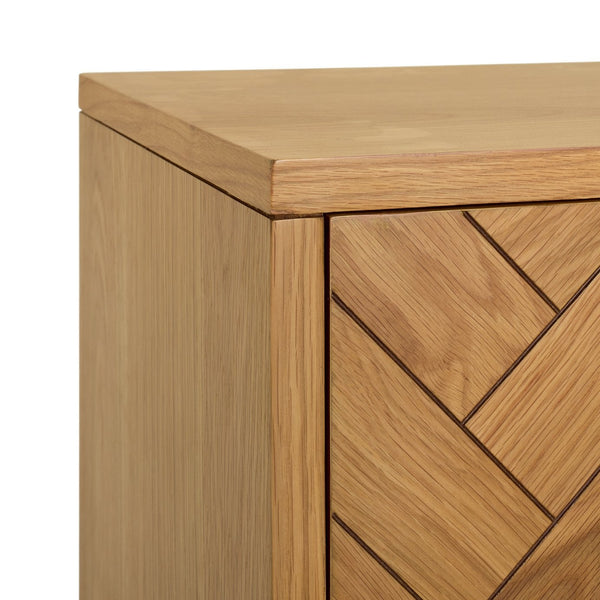 Habitat Afram 2 Door 1 Drawer TV Unit - Natural 14545509