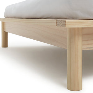 Habitat Akio Double Wooden Platform Bed Frame - Natural 12010012