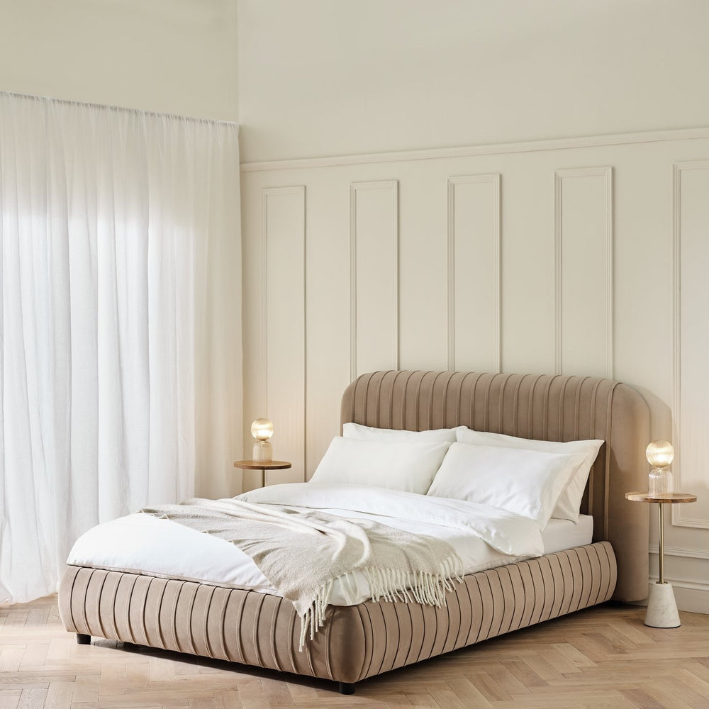 Habitat Beatrix Double End Lift Ottoman Bed - Mink 17550577