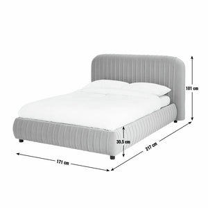 Habitat Beatrix Double End Lift Ottoman Bed - Mink 17550577